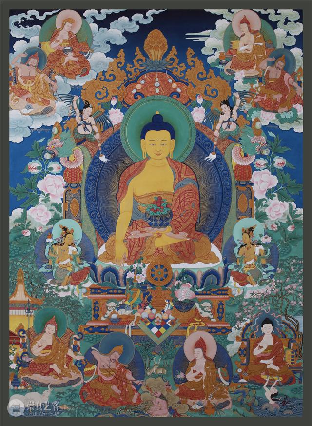东传轩丨西藏唐卡馈赠给我们的礼物,昂桑,赤增绕旦,丹巴绕旦,东传轩,多布杰,格桑平措,卡朵·旦増平措,米玛次仁,勉拉顿珠,勉唐派,唐卡艺术,益西多吉