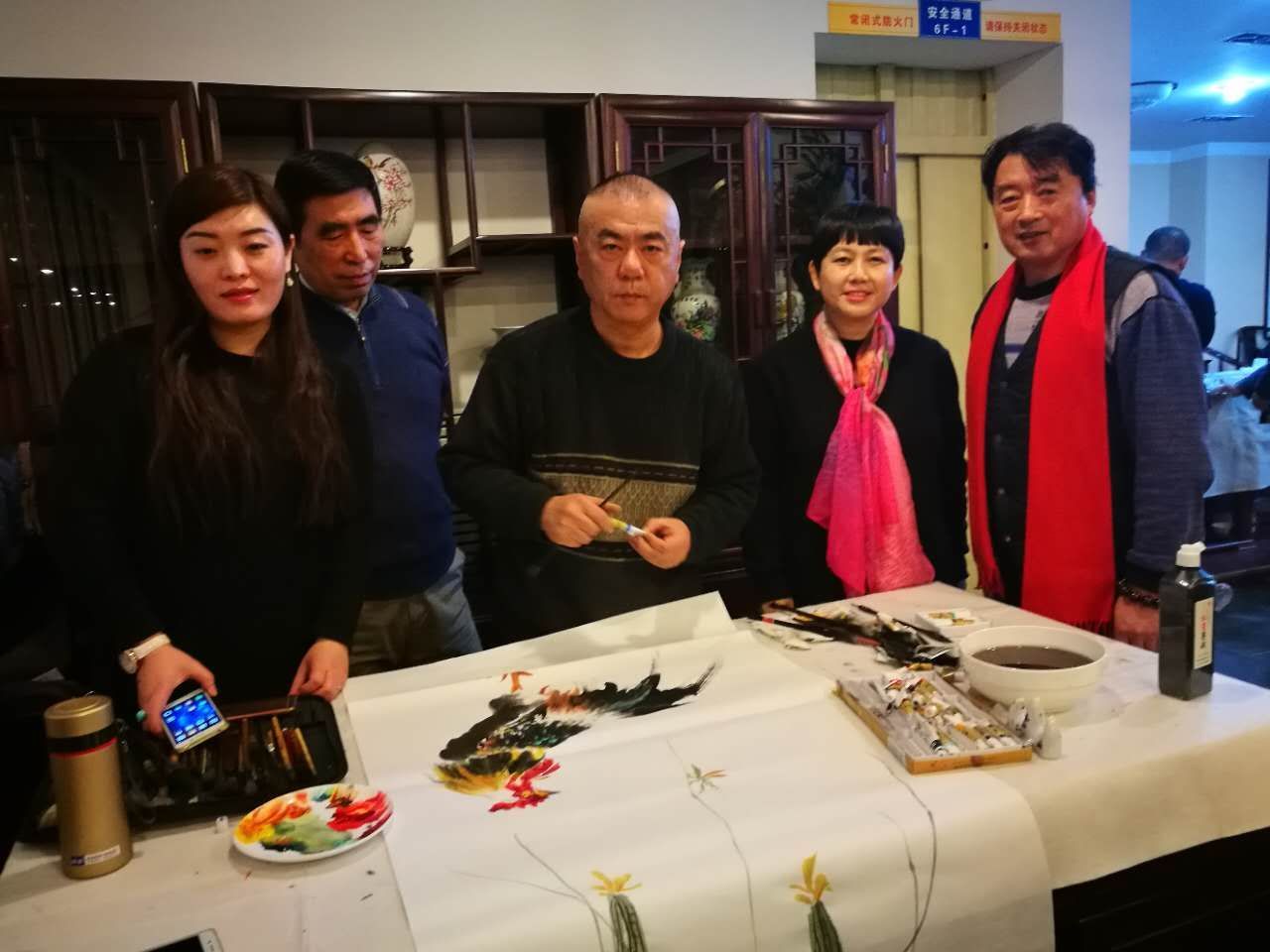 明月书画艺术馆开门红