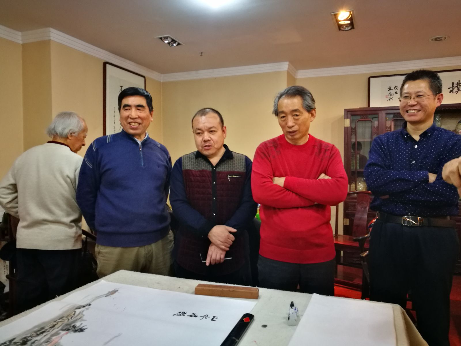 明月书画艺术馆开门红