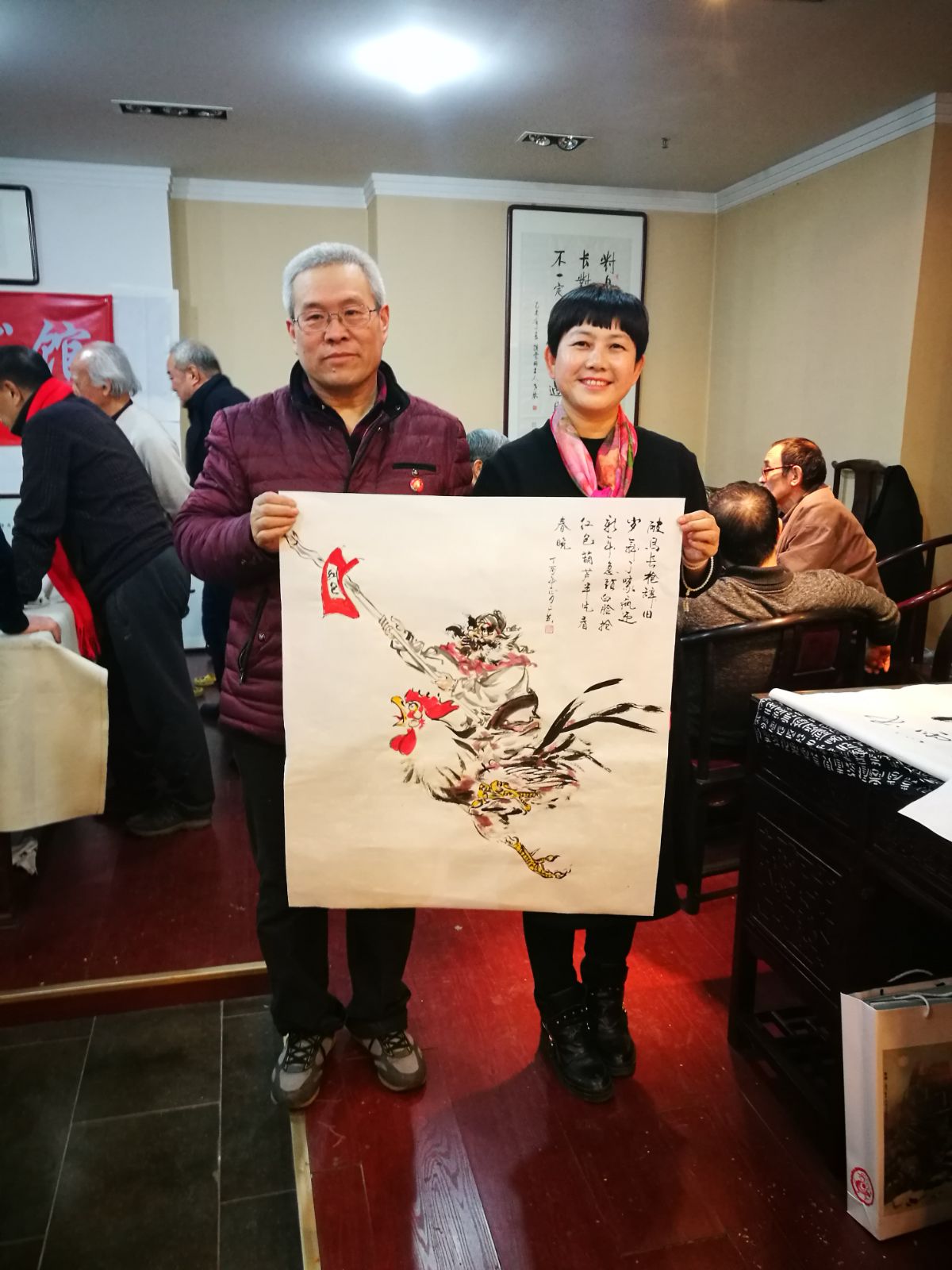 明月书画艺术馆开门红