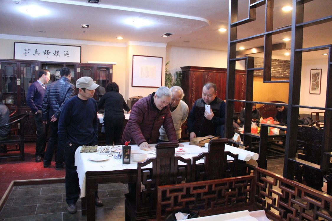 明月书画艺术馆开门红