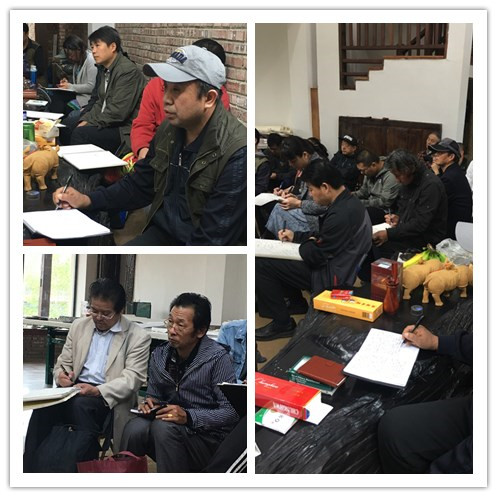 首都师范大学吉瑞森工作室2017春季写生班写生课堂实录之二(写生的技巧、要求和规则)