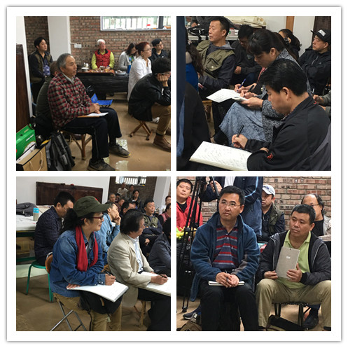 首都师范大学吉瑞森工作室2017春季写生班写生课堂实录之二(写生的技巧、要求和规则)