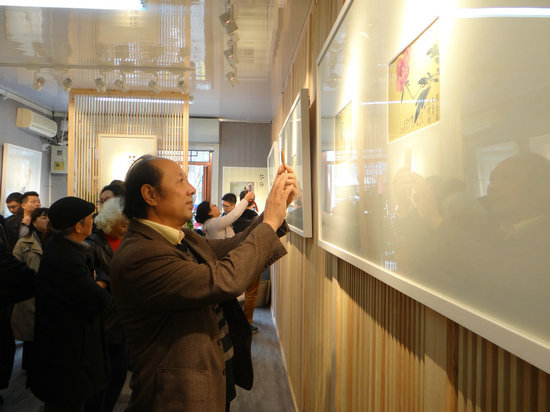 花语——刘曦林花卉小品展在京开幕