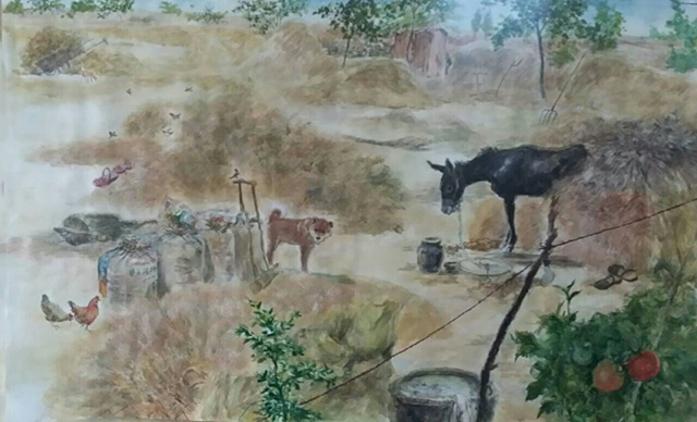 双院的《乡村记忆》画，让我想家