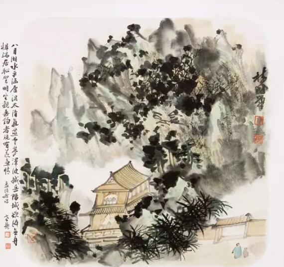 画道问隧——杨树国国画精品展在徐州雁南艺术馆举办