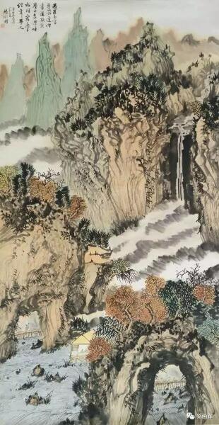 画道问隧——杨树国国画精品展在徐州雁南艺术馆举办