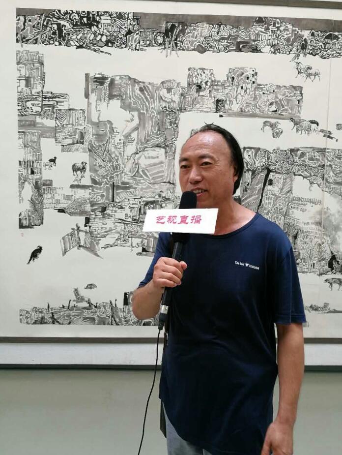 王晓银作品亮相国家艺术基金资助项目中国国家画院美术馆汇报展