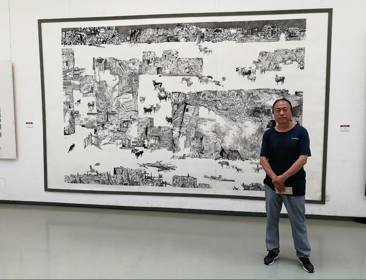 王晓银作品亮相国家艺术基金资助项目中国国家画院美术馆汇报展