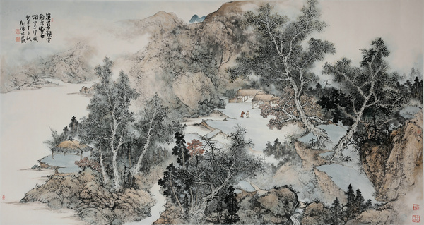 清华美院培训中心书画艺术创作高级研修班：金树勇山水画专项研修课程