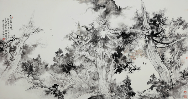 清华美院培训中心书画艺术创作高级研修班：金树勇山水画专项研修课程