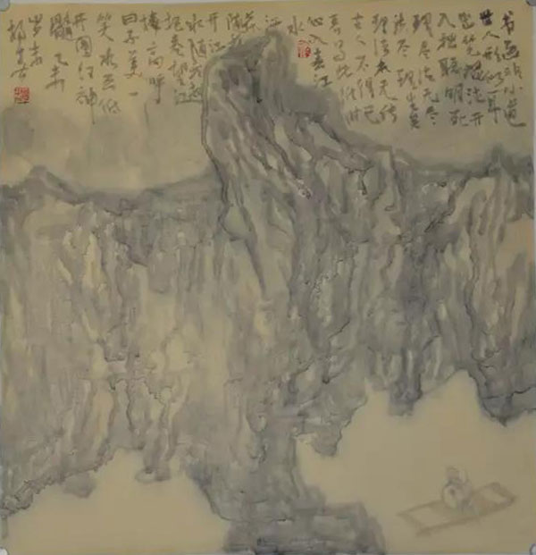 春•禅——杨春自在主义水墨画展在徐州雁南艺术会馆举办