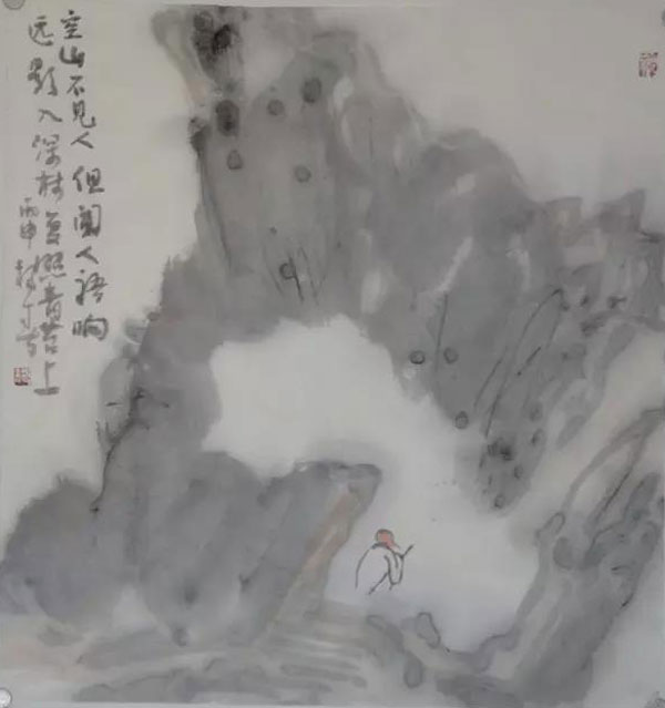春•禅——杨春自在主义水墨画展在徐州雁南艺术会馆举办