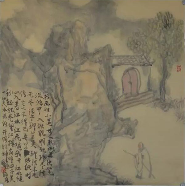 春•禅——杨春自在主义水墨画展在徐州雁南艺术会馆举办