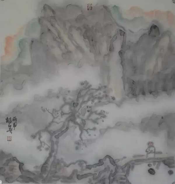 春•禅——杨春自在主义水墨画展在徐州雁南艺术会馆举办