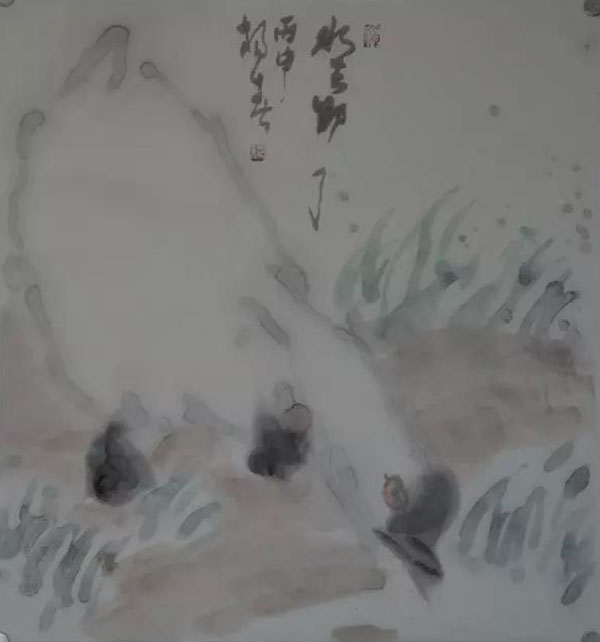春•禅——杨春自在主义水墨画展在徐州雁南艺术会馆举办