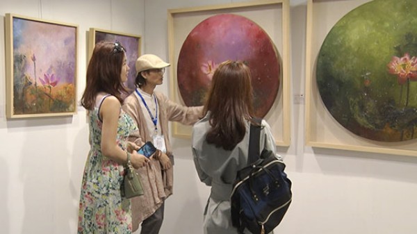 卢鹏油画作品惊艳亮相2017北京艺博会(图文