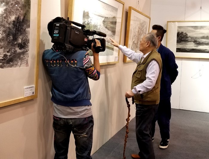 闵庚灿艺术展亮相第二十届西湖艺术博览会