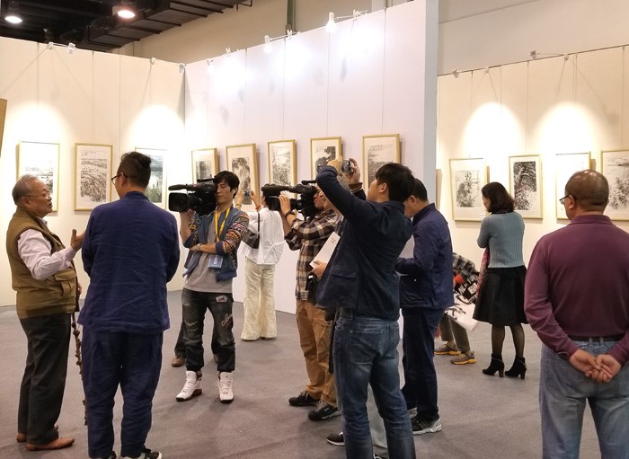 闵庚灿艺术展亮相第二十届西湖艺术博览会