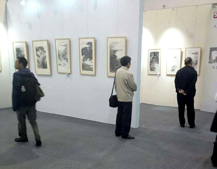 闵庚灿艺术展亮相第二十届西湖艺术博览会
