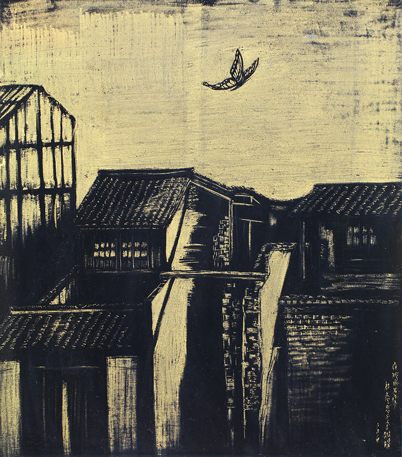 筑梦·蝶|谢伟罡绘画艺术巡展杭州迎新展