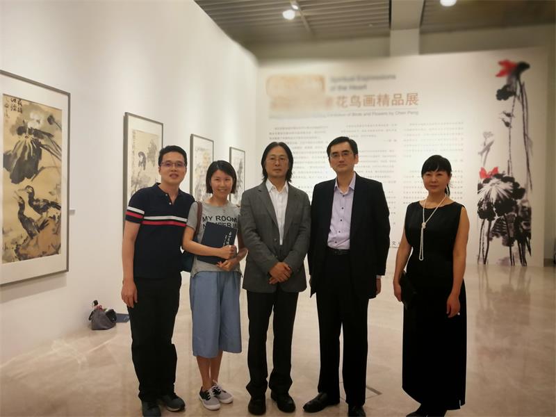 “由心造境——陈鹏大写意花鸟画精品展”在新加坡开幕