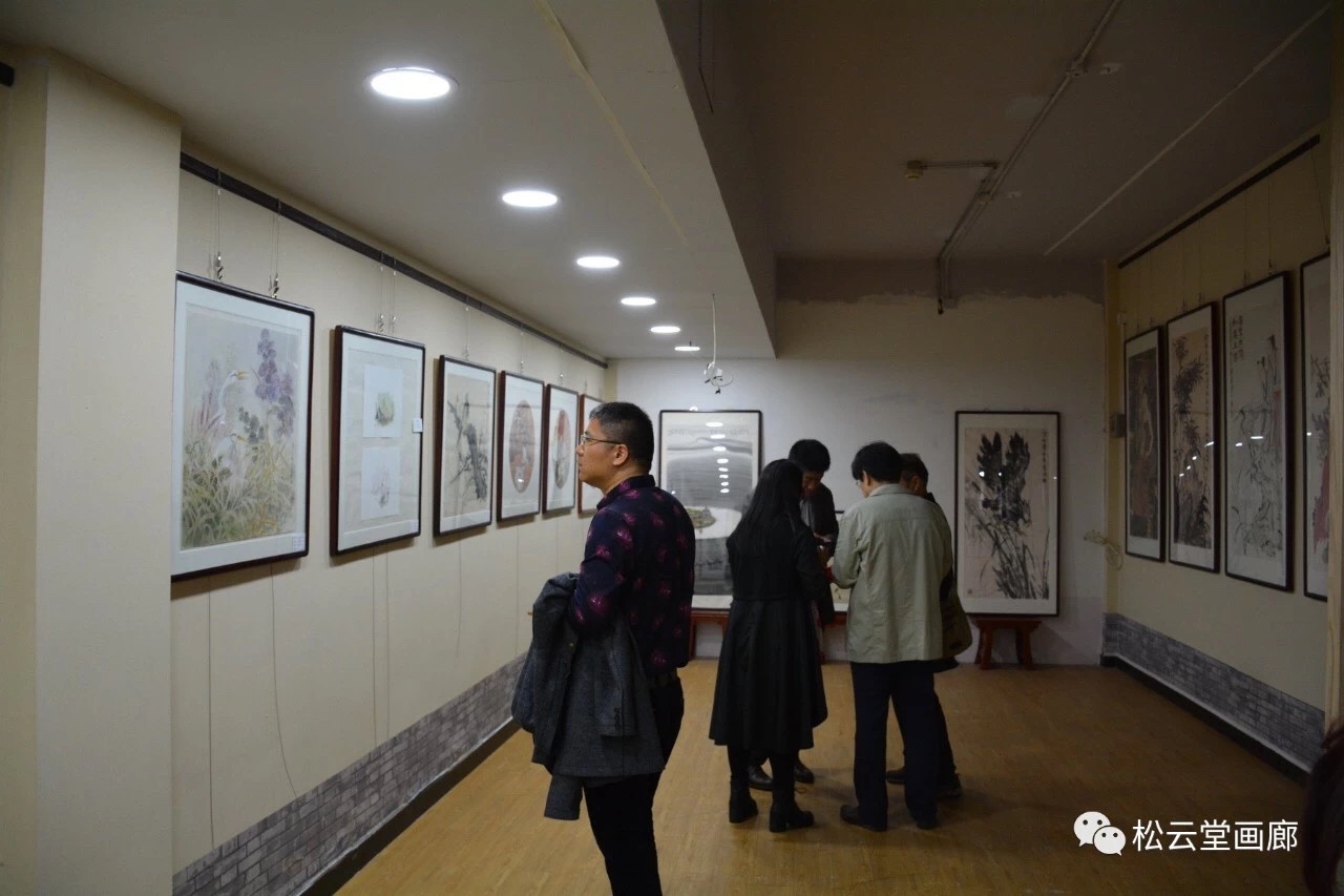 丝路画院首届名家书画作品展在琉璃厂盛大开幕