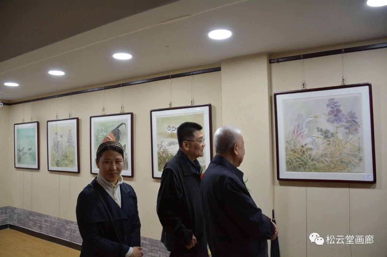 丝路画院首届名家书画作品展在琉璃厂盛大开幕