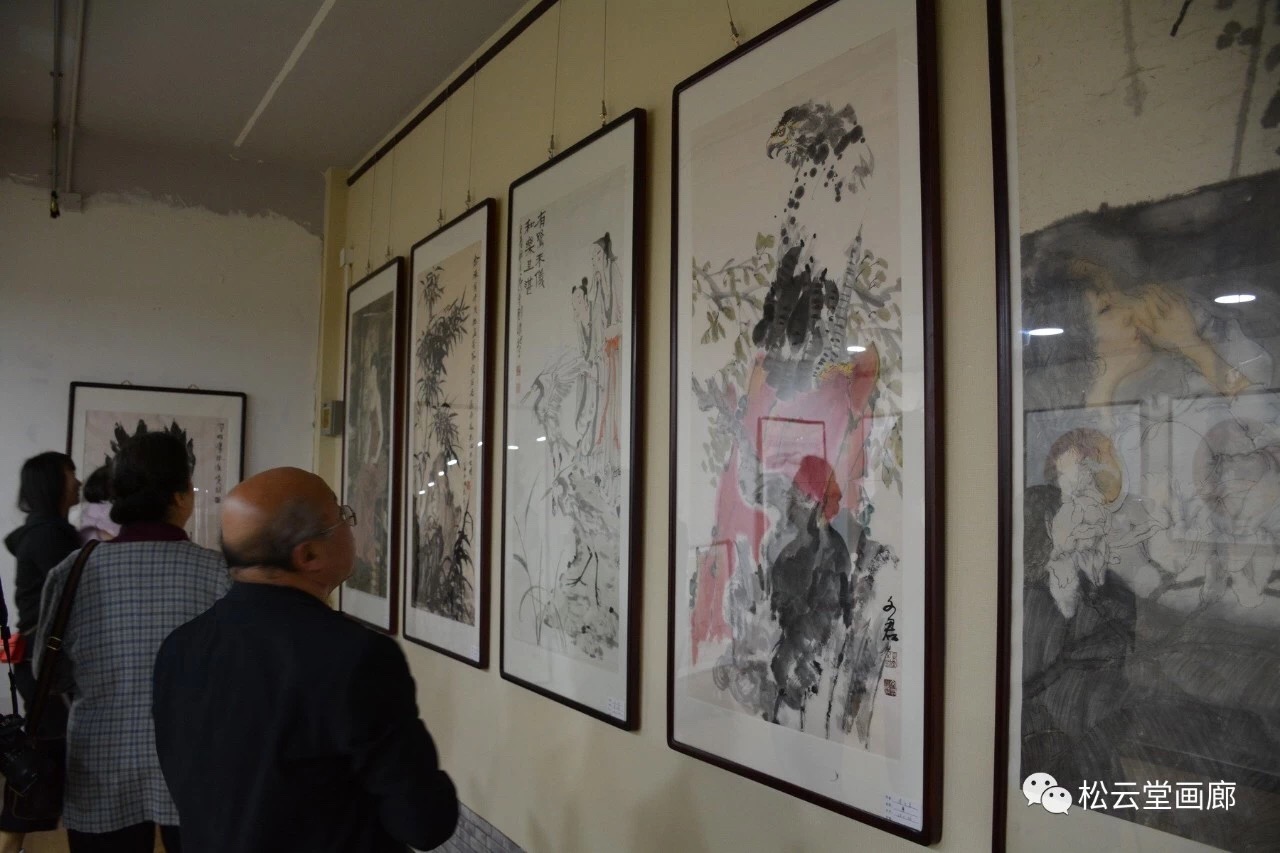 丝路画院首届名家书画作品展在琉璃厂盛大开幕