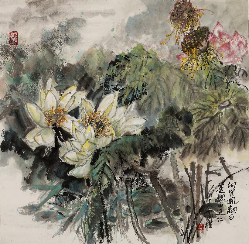 “为有暗香来——周国瑾书画艺术作品展” 于周怀民藏画馆开展