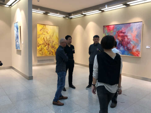 王清州画展于5月17日下午在甘肃美术馆开幕