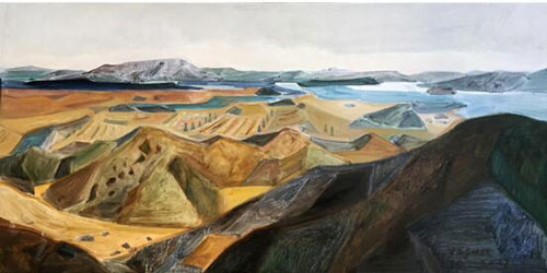 调调——王雅君油画风景展亮相白马寺释源美术馆（组图）