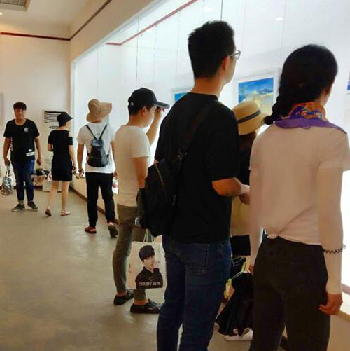 调调——王雅君油画风景展亮相白马寺释源美术馆（组图）