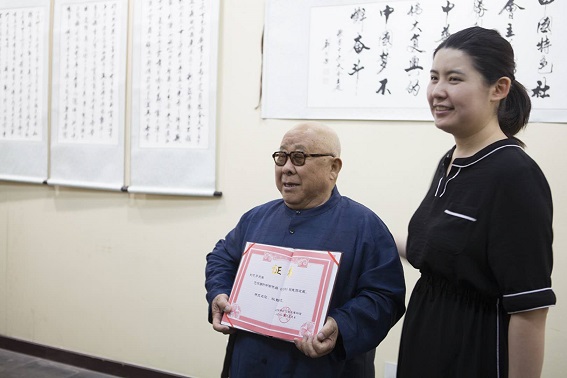 ＂不忘初心书写新时代＂刘忠芳书法作品展在京开幕