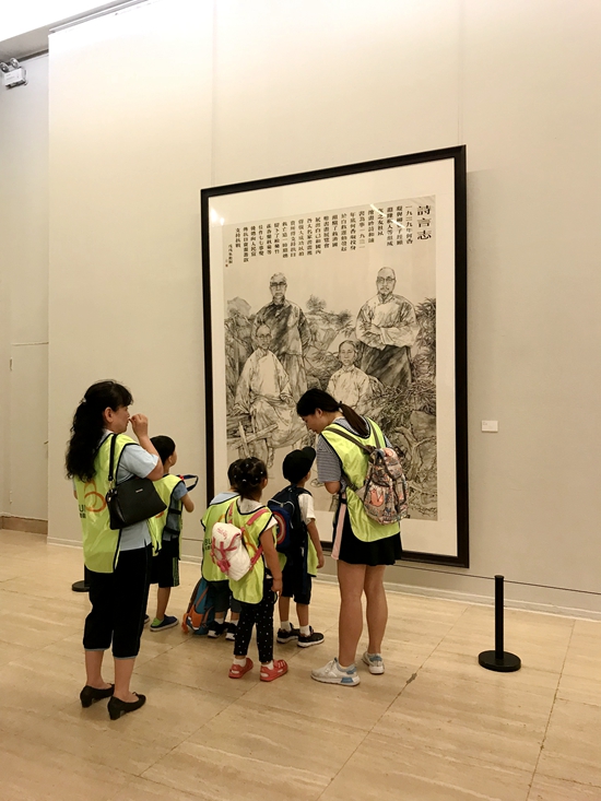 纪念何香凝先生诞辰140周年暨首届“香凝如故” 全国美术作品展在京开幕