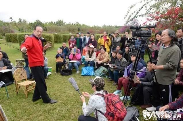 《劲节铁骨 浩气凌云》-吉瑞森教授为人民大会堂创作巨幅竹子作品