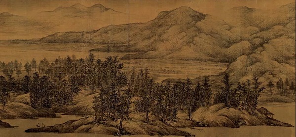 董其昌大展最后一次换展：董源“待渡图”与顾绣东山图
