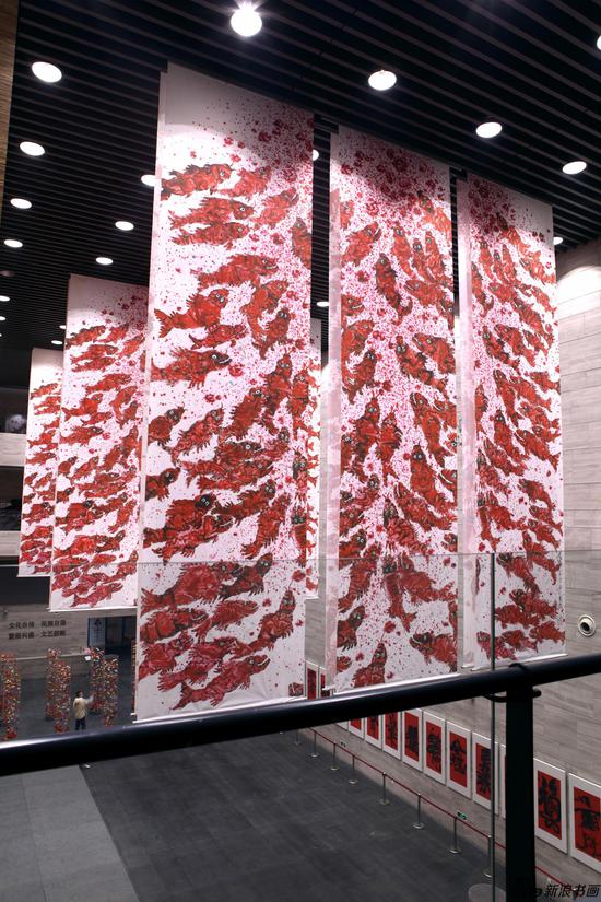 新春大展——金陵美术馆变成“锦鲤的海洋”