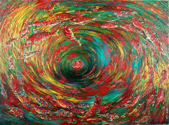 新春大展——金陵美术馆变成“锦鲤的海洋”