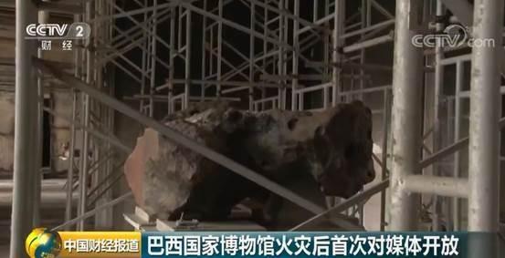火灾后的巴西国博首次开放：文物仅剩10%，修复将至今年底