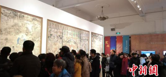 数字敦煌展走进河北 “文化科技盛宴”引客17万人次