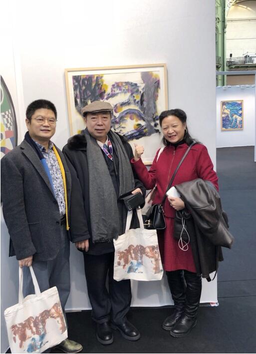 王清州作品先后亮相巴黎水墨沙龙和意大利都灵