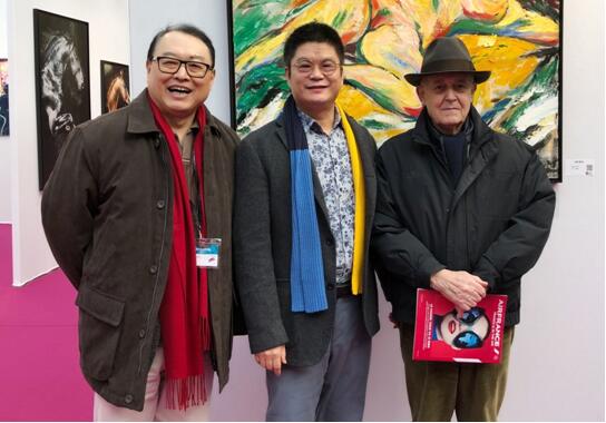 王清州作品先后亮相巴黎水墨沙龙和意大利都灵