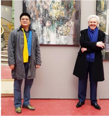 王清州作品先后亮相巴黎水墨沙龙和意大利都灵