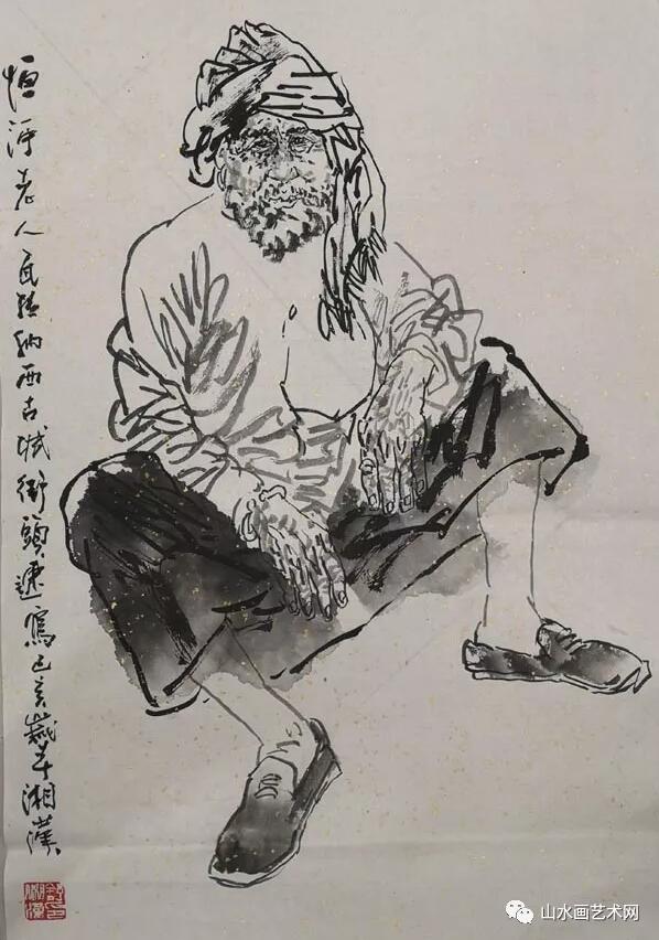 中国美术名家印度采风团--中国画画世界