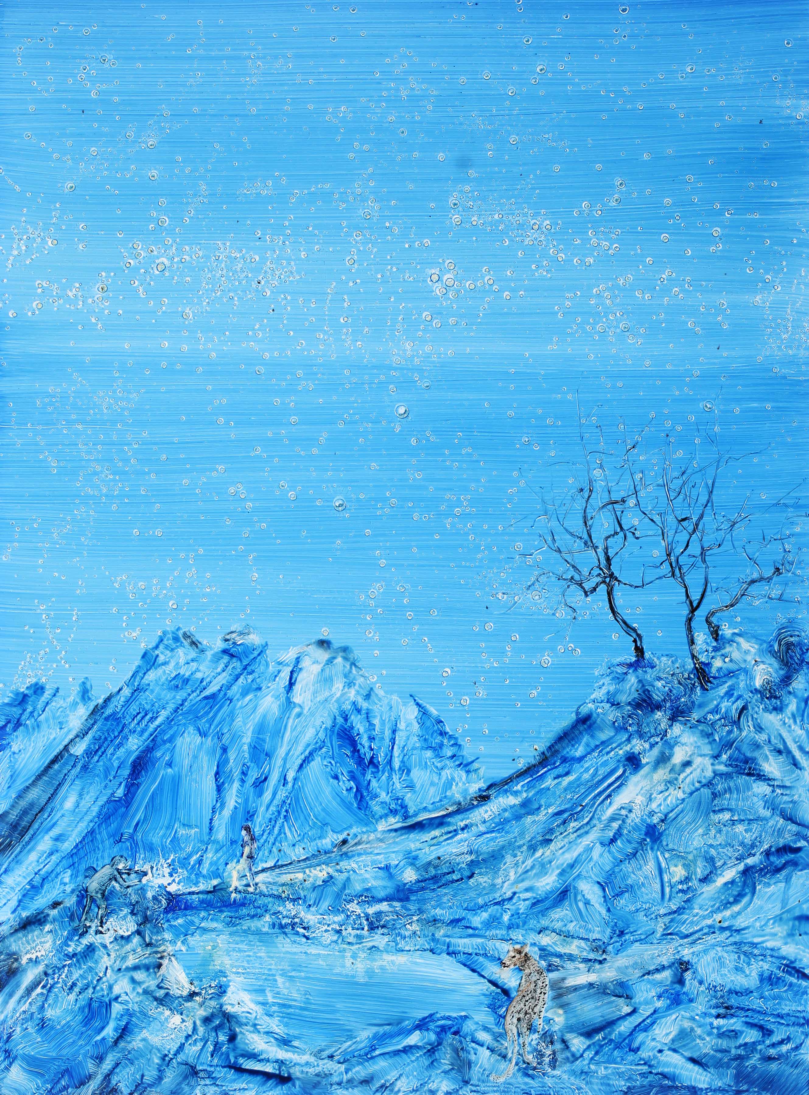 瞬间&永恒——刘伟涛油画作品展在文轩BOOKS开展