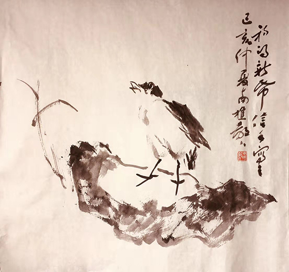 南樵散人—— 一位优秀的大写意画家