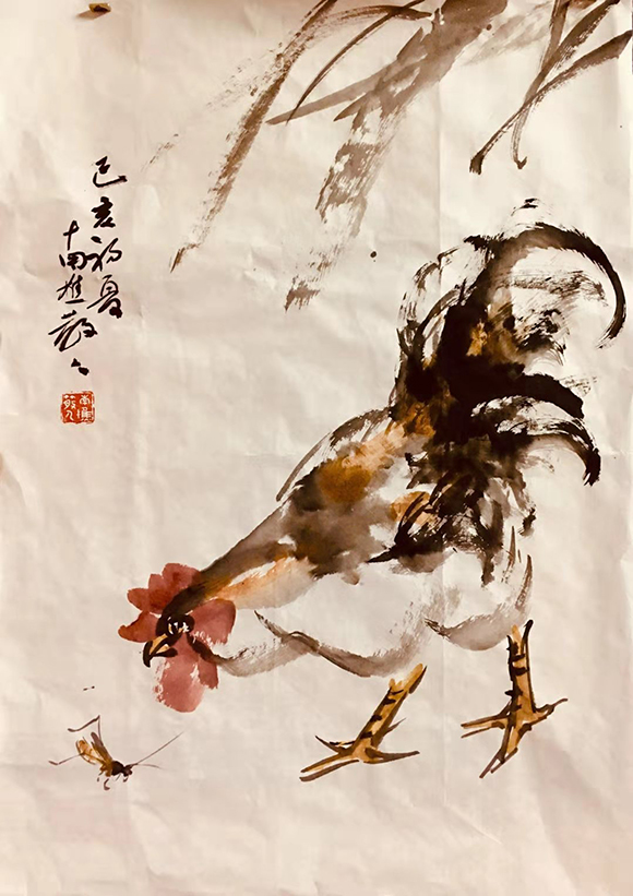 南樵散人—— 一位优秀的大写意画家