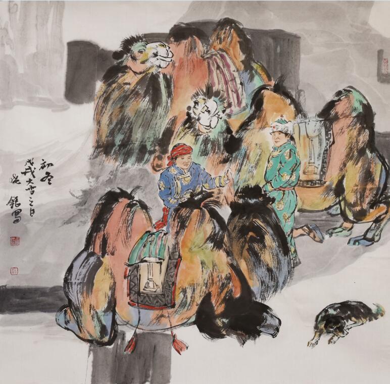 用真情呵护艺术的画家—王晓银