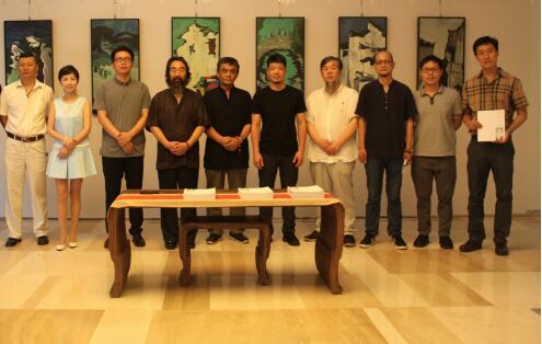 《流失的江南》麦浪2019北京个人作品巡展,在北京伏羲书画院隆重启幕!